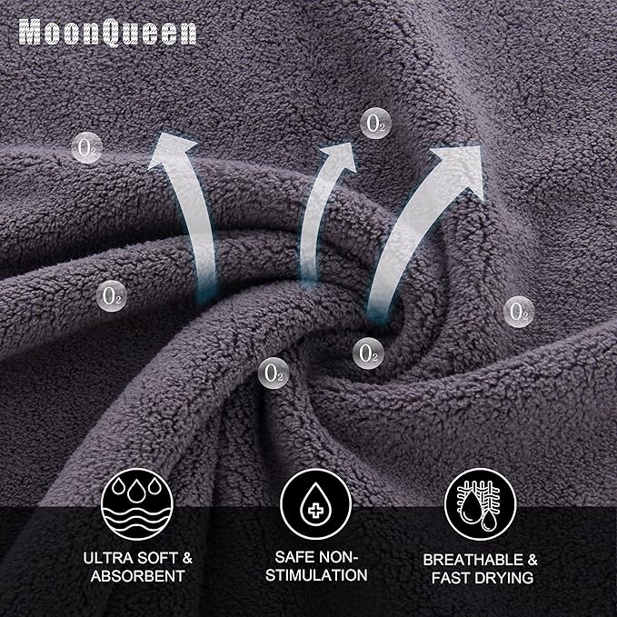 MOONQUEEN Ultra Soft Premium Washcloths Set - Image 2