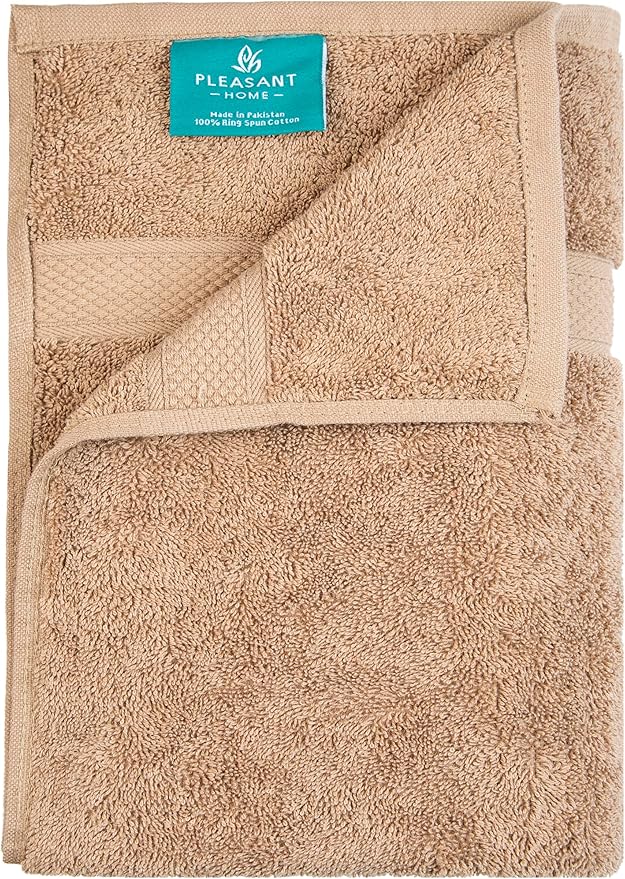 Pleasant Home Bath Towels Set of 6 100% Cotton, 515 GSM | Soft & Highly - Image 6