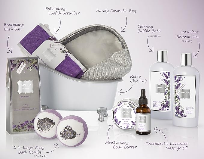Mothers Day Bath Gift Basket Set - Image 2