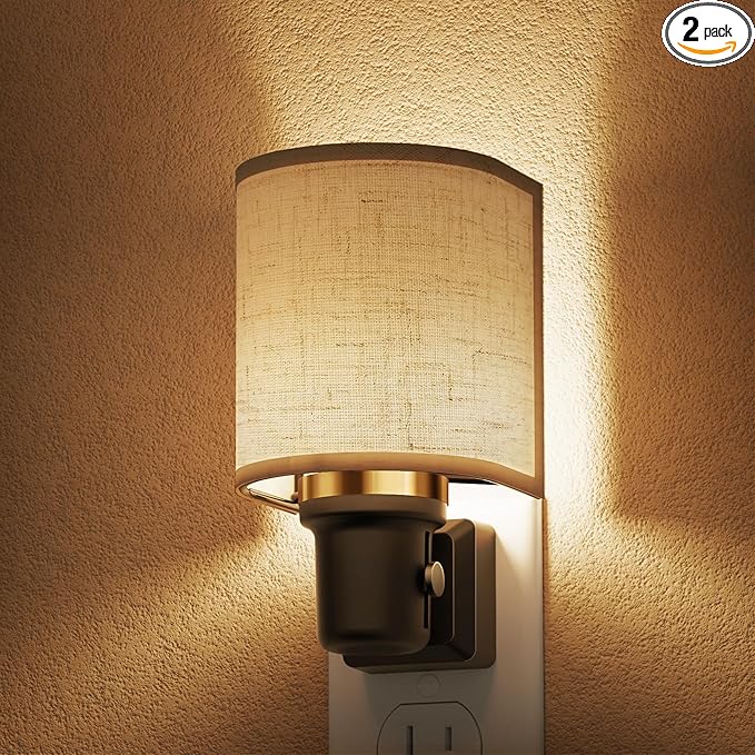 L LOHAS LED Night Lights Plug into Wall, Plug in Night Light Dimmable 100LM by LLOHASLED
