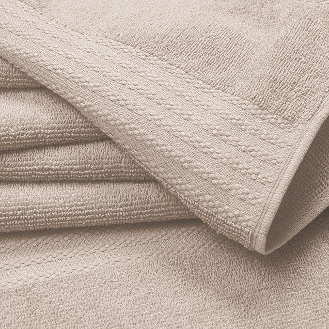 GLAMBURG Ultra Soft 8-Piece Towel Set - Image 2