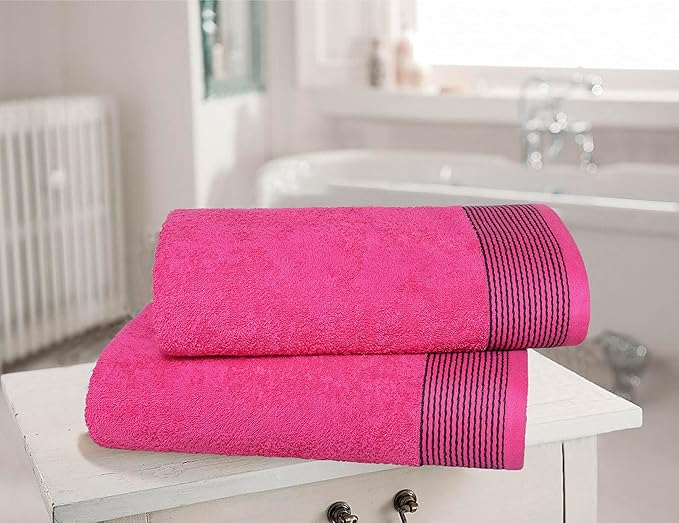 BELIZZI HOME Ultra Soft 2 Pack Oversized Bath Towel Set, 28x55 inches, 100% - Image 2