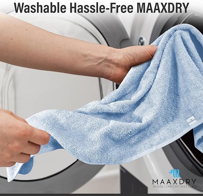 100% Cotton Hair Towel Wrap for Women, Men & Kids – Non-Microfiber 450 GSM - Image 8
