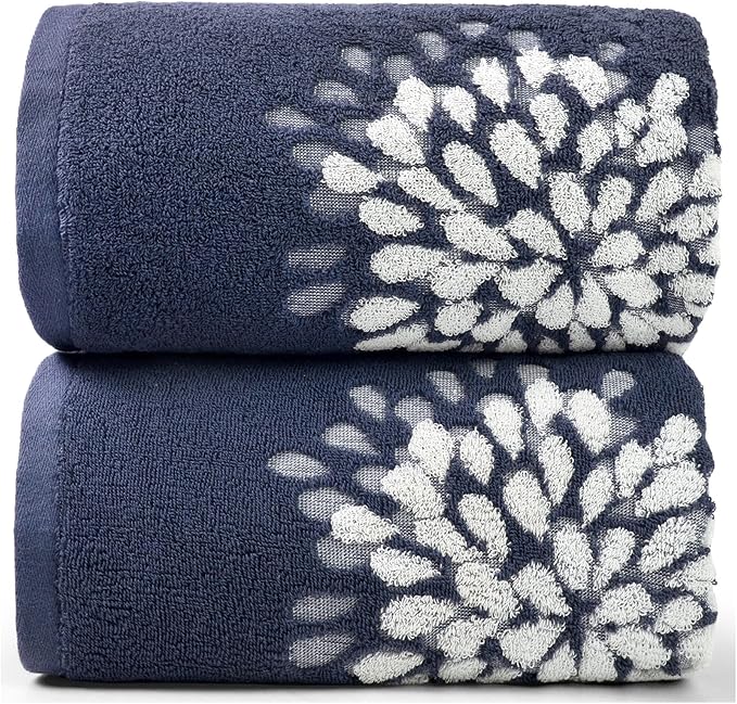 Cute Bath Towels Set of 2 by Jacquotha