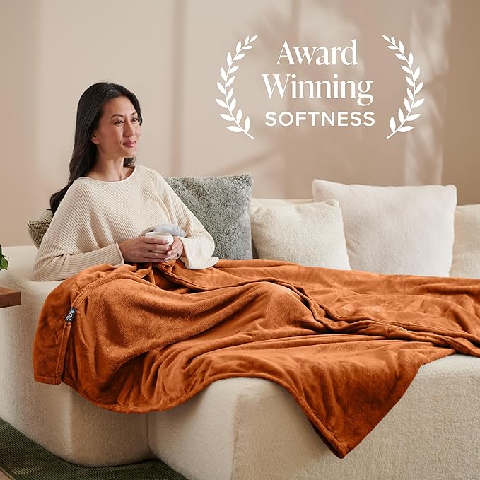 Bare Home Fleece Blanket - Image 2