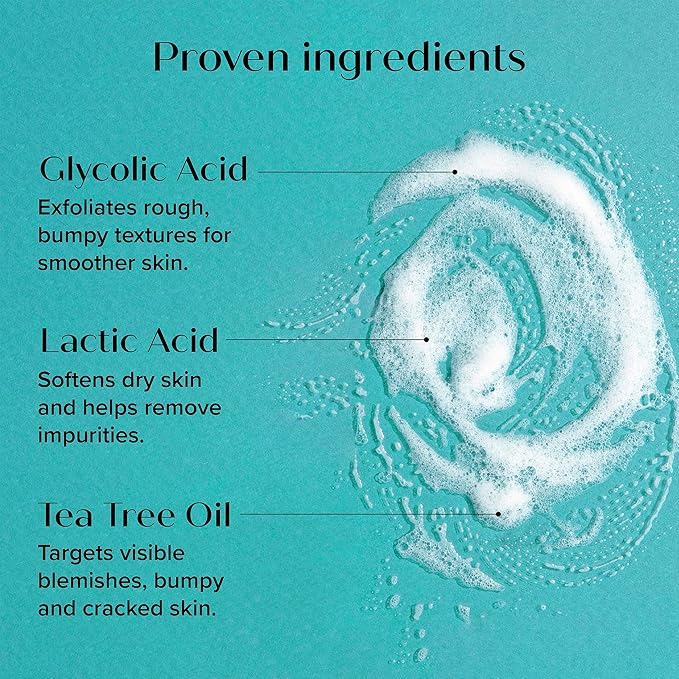 MEDIX Exfoliating Glycolic Acid Body Wash & Face Wash + Coconut Body Lotion - Image 4