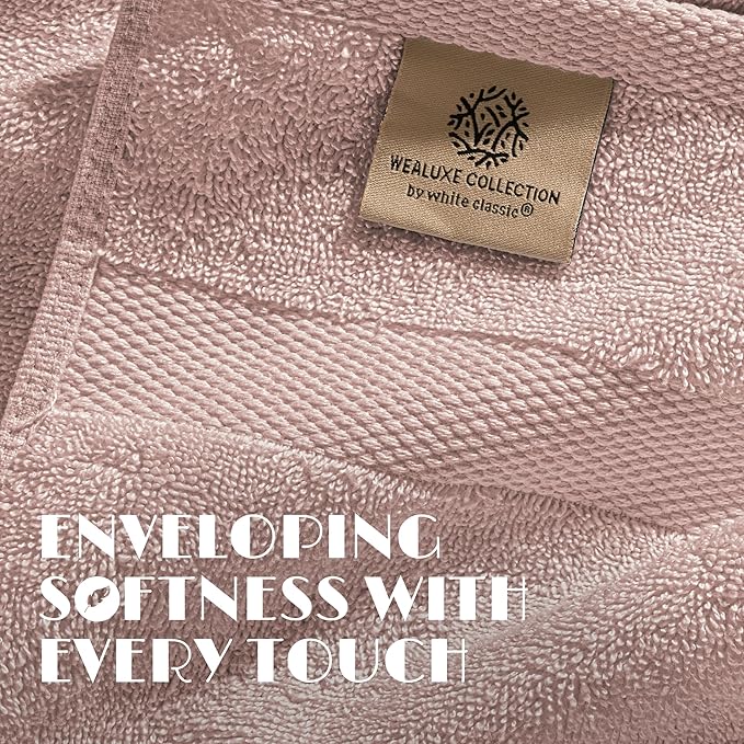 White Classic Luxury Soft Bath Sheet Towels - Image 3