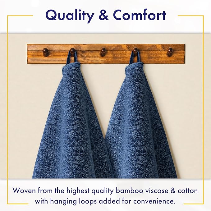 Alusa Home Ultra Soft & Plush Viscose from Bamboo Bath Sheets - Image 4