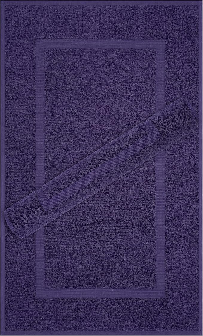 Cotton Paradise 100% Cotton Bath Mats - Image 3