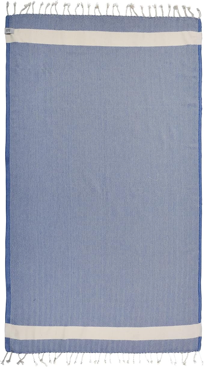 Beach Towel | Cotton Beach Towels, Sand Free, Highly Absorbent, Quick Dry - Image 4