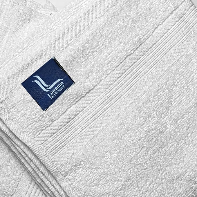 Linteum Textile Supply Luxury Bath Towels 100% Ring Spun Cotton Towel - Image 4