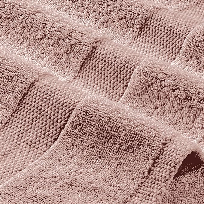 White Classic Pink Hand Towels for Bathroom Cotton Hand Towel Bulk for Gym - Image 8