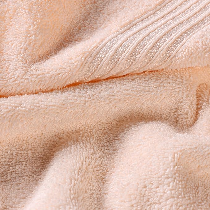 Superior Egyptian Cotton 2-Piece Bath Sheet Towel Set, Oversized Body Towels - Image 6
