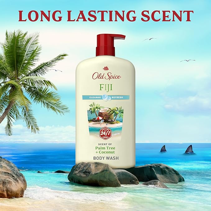 Old Spice Cleansing Body Wash for Men, 24/7 Shower Fresh - Image 6