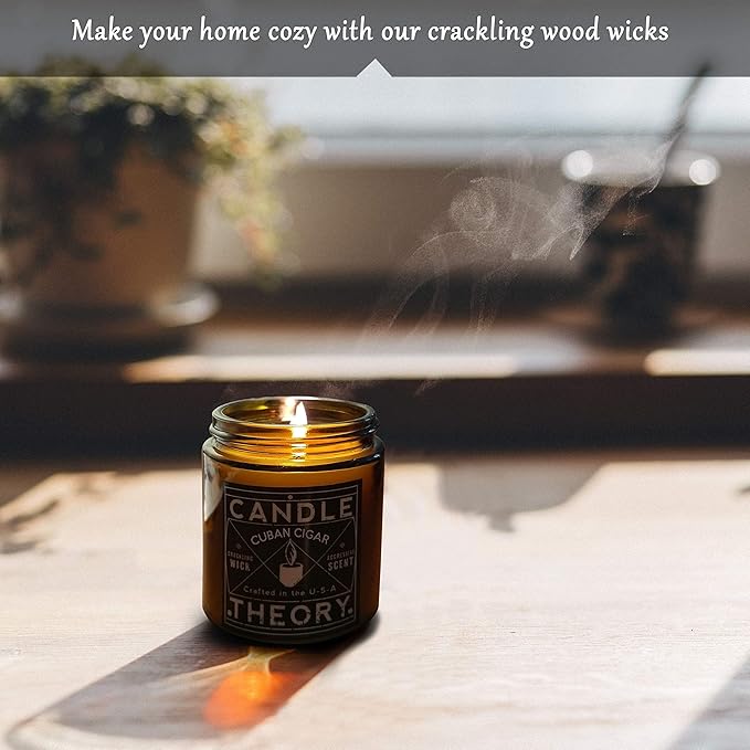Scented Candle Gift Set of 3, 4oz Candles, Crackling Wood Wick Candled - Image 3