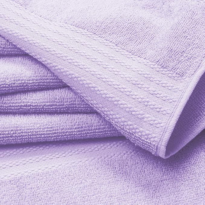 GLAMBURG Ultra Soft 8-Piece Towel Set - Image 2
