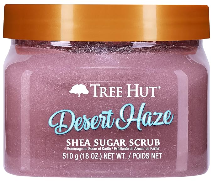 Tree Hut Desert Haze Shea Sugar Scrub, Exfoliating, Hydrating & Moisturizing by TreeHut