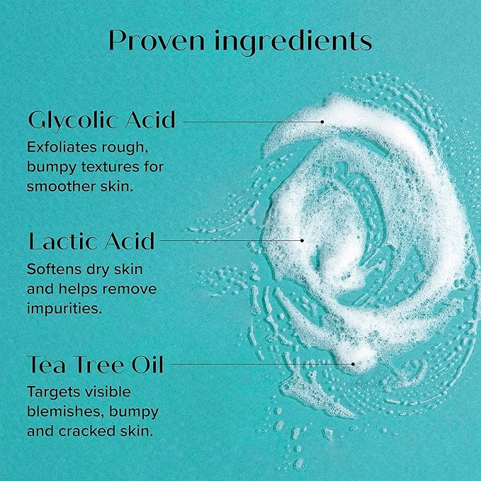 Medix 5.5 Exfoliating AHA Glycolic Acid Face & Body Wash Cleanser + Retinol - Image 4