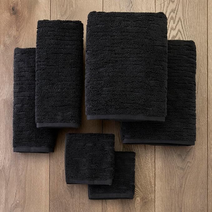 SKL Home CloudSoft 100% Cotton Luxury 4-Piece Washcloth Set, 520 GSM, Ultra - Image 7