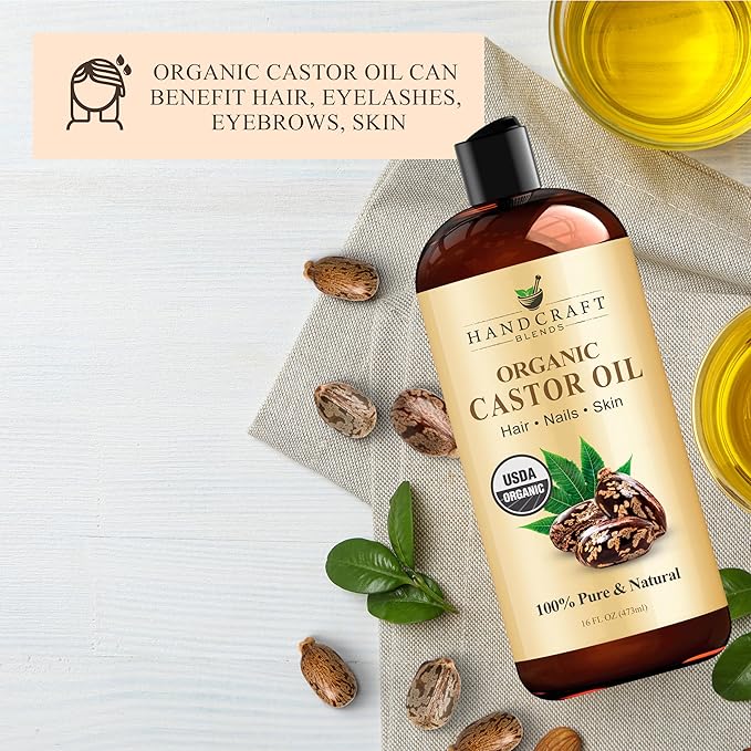 Handcraft Blends Castor Oil Pack Wrap | Organic Castor Oil 16 oz | Reusable - Image 6