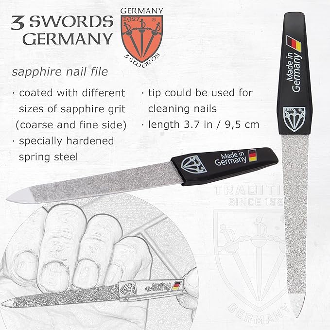 3 Swords Germany – Brand Quality fingernail & toenail Clipper, Pedicure Nail - Image 5