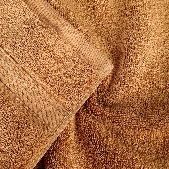 SUPERIOR Egyptian Cotton Pile Bath Sheet Set of 2, Ultra Soft Luxury Towels - Image 5