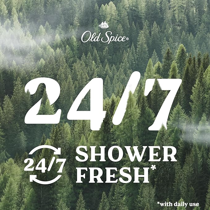 Old Spice Cleansing Body Wash for Men, 24/7 Shower Fresh - Image 4