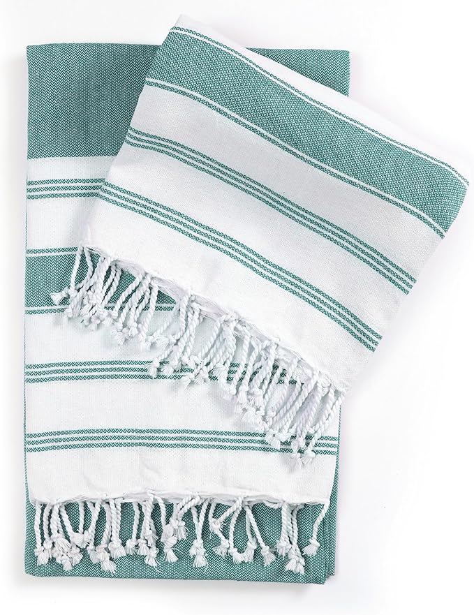 Goroly Home Cotton Turkish Peshtemal Beach Towel, Extra Large, Thin Quick Dry - Image 5