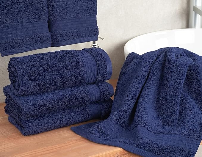 Cotton Paradise Hand Towels for Bathroom, 100% Cotton Turkish 4 Piece Hand - Image 2