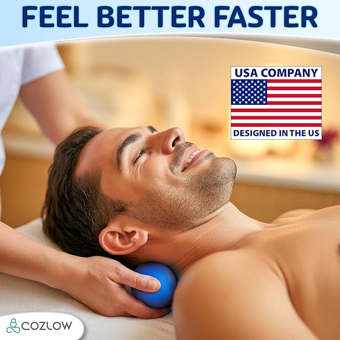 COZLOW Double Lacrosse Silicone Massage Ball - Image 9