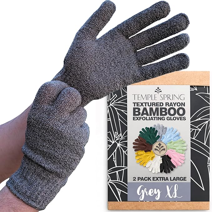 Temple Spring Exfoliating Gloves by TempleSpring%7CRelaxRefreshRecharge