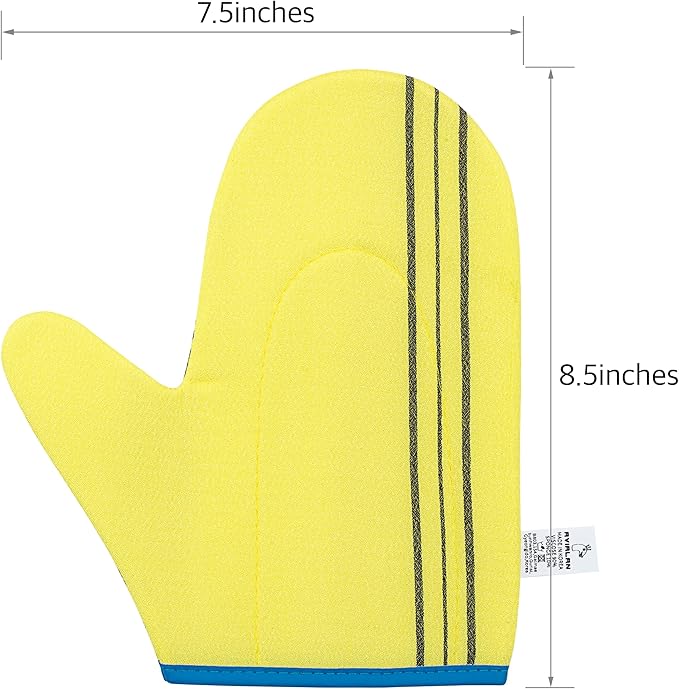 Exfoliating Glove Korean Skin Care Body wash loofah face Lip Body Scrub Dry - Image 7