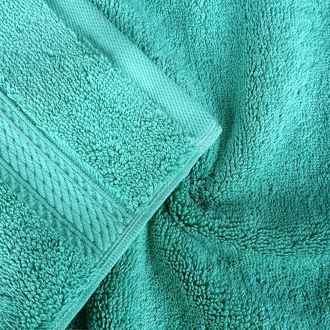 Superior Egyptian Cotton Pile Bath Towel Set of 4, Ultra Soft Luxury Towels - Image 5