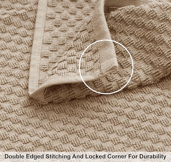 COTTON CRAFT Euro Spa Waffle Wash Cloth - Image 4