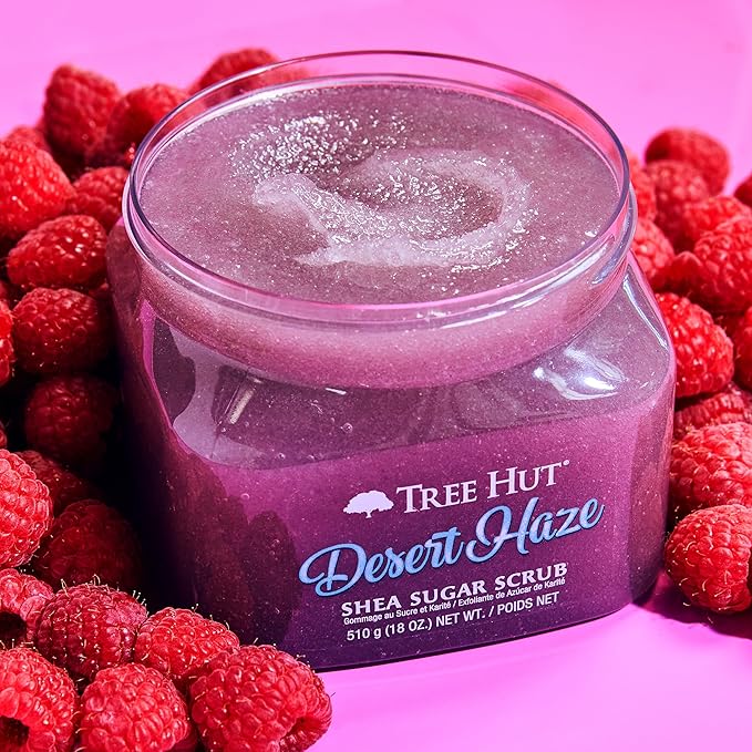 Tree Hut Desert Haze Shea Sugar Scrub, Exfoliating, Hydrating & Moisturizing - Image 3