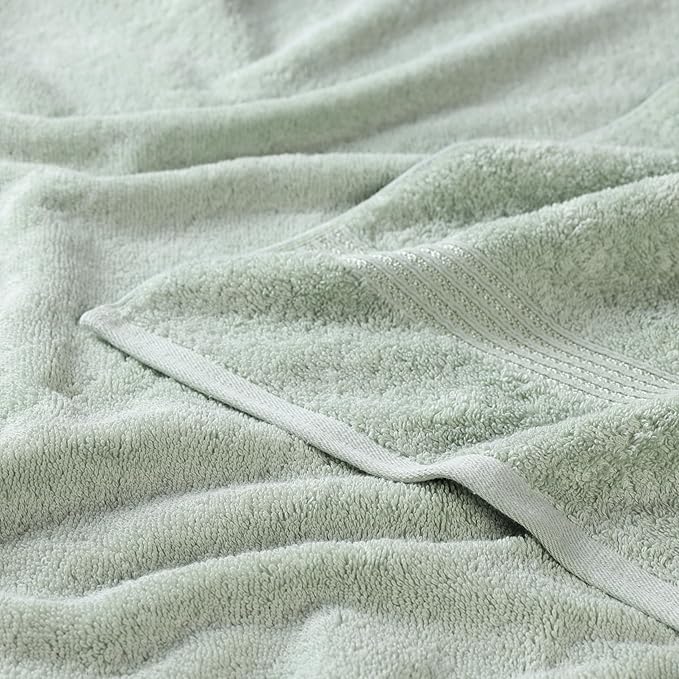 Superior Egyptian Cotton 8-Piece Towel Set, Guest Bath Decor Essentials - Image 4