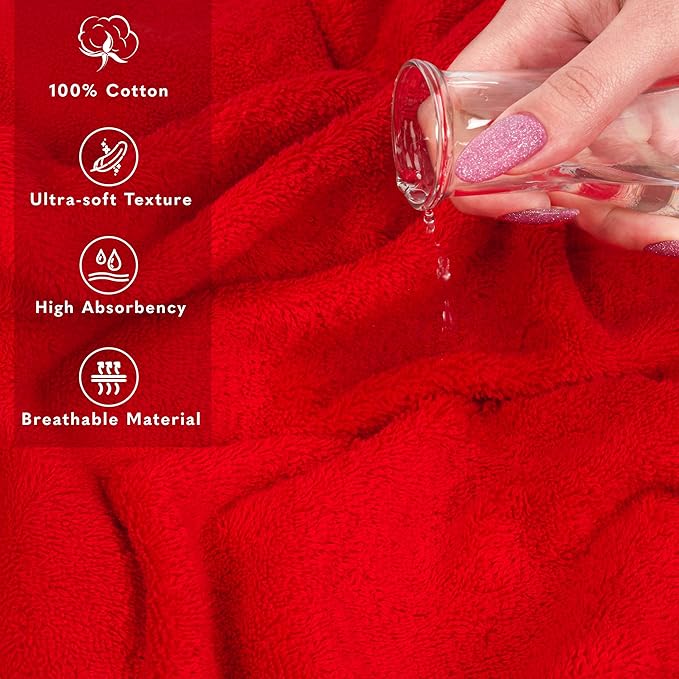 American Soft Linen 100% Cotton 600 GSM Turkish 40x80 Oversized Bath Towel Sheet - Image 4