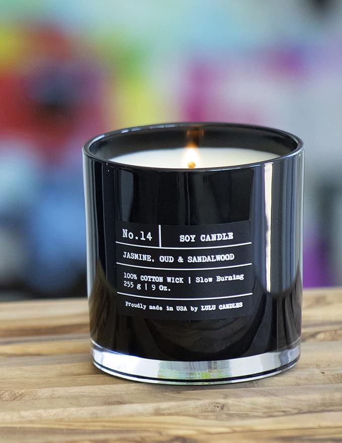 Lulu Candles | Palo Santo | Luxury Scented Soy Jar Candle | Hand Poured in The - Image 6