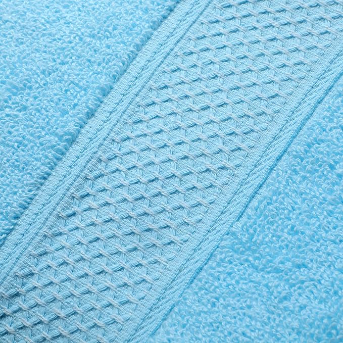 Cotton Bath Towels Set, 2-Piece Set Super Absorbent Quick Drying, Suitable - Image 8