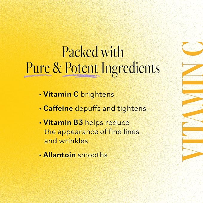 Derma E Vitamin C Bright Eyes Hydro Gel Under Eye Patches - Image 4