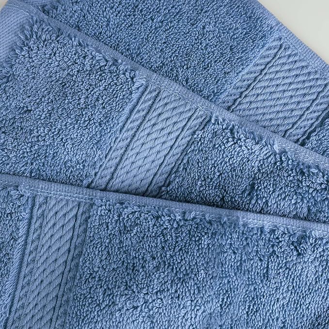Superior Egyptian Cotton Pile 9 Piece Towel Set, Includes 3 Bath, 3 Hand - Image 5