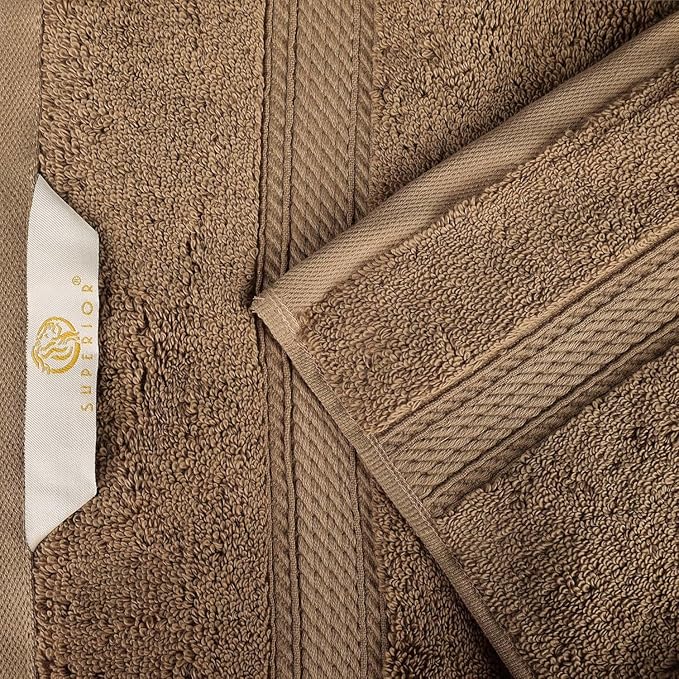SUPERIOR Egyptian Cotton Pile Bath Sheet Set of 2, Ultra Soft Luxury Towels - Image 6