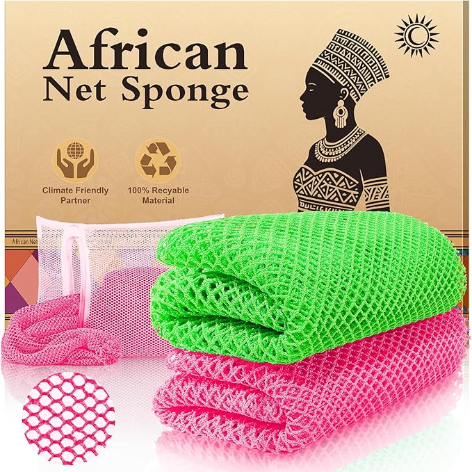 African Net Sponge Set by SpiralScgv