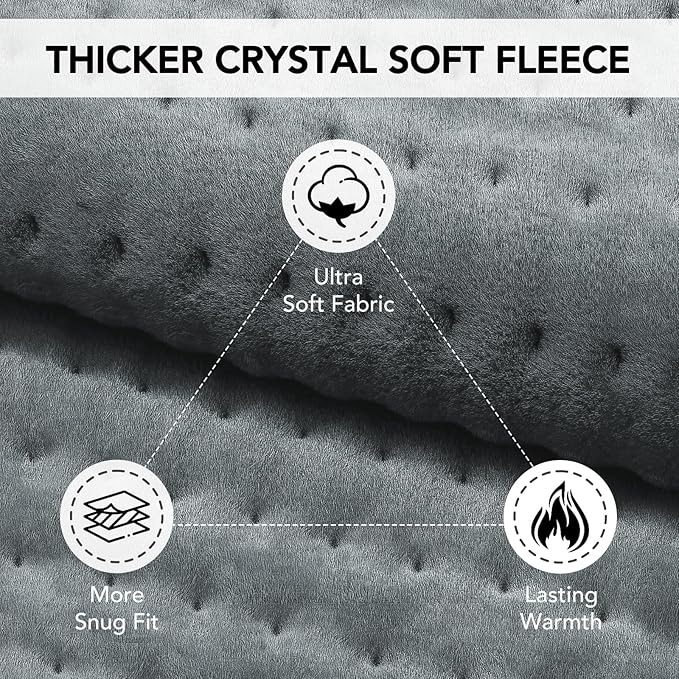 Extra Large Heating Pad for Back Pain Relief - Image 3