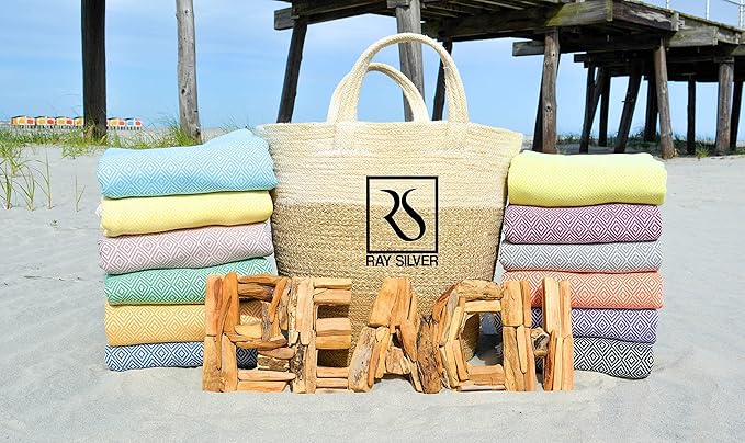 Turkish Beach Towels Oversized Clearance XL 40x71- Sand Free Beach Towel- 100% - Image 7