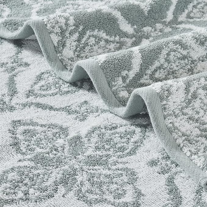 Modern Threads Amaris 6-Piece Reversible Yarn Dyed Jacquard Towel Set - Image 3