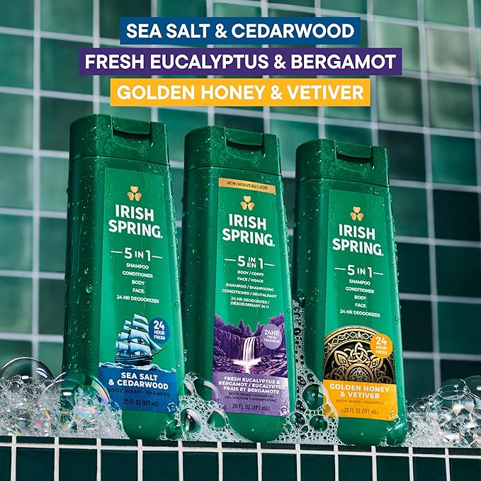 Irish Spring 5 in 1 Moisturizing Body Wash - Image 8