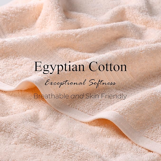 Superior Egyptian Cotton 2-Piece Bath Sheet Towel Set, Oversized Body Towels - Image 7