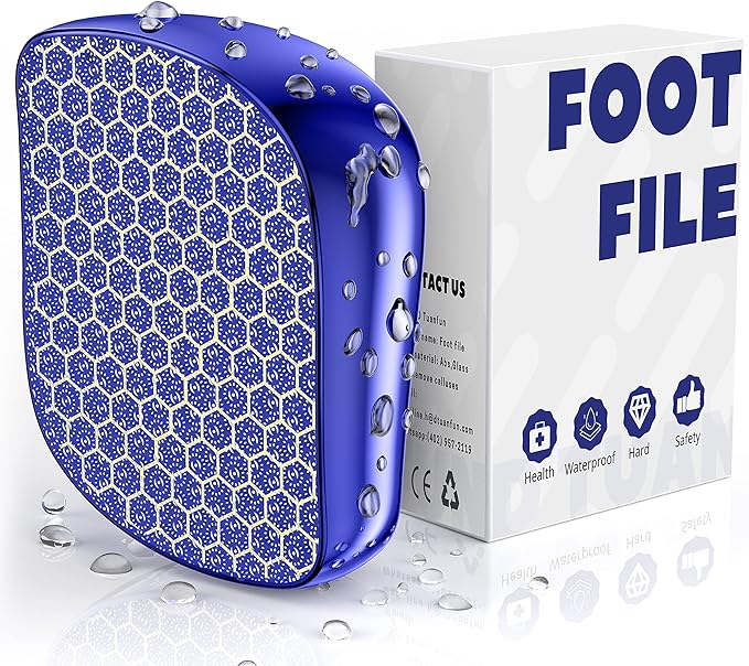Foot File, Nano Glass Callus Remover, Portable Professional Foot Beauty Care by PiqueGlo