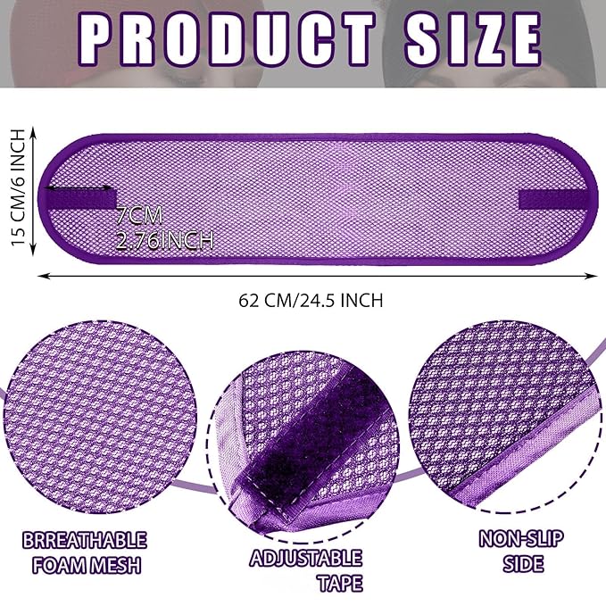 Xuhal Mesh Hair Wraps for Natural Black Hair - Image 6